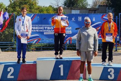 Александра Заволокина — на верхней ступеньке пьедестала